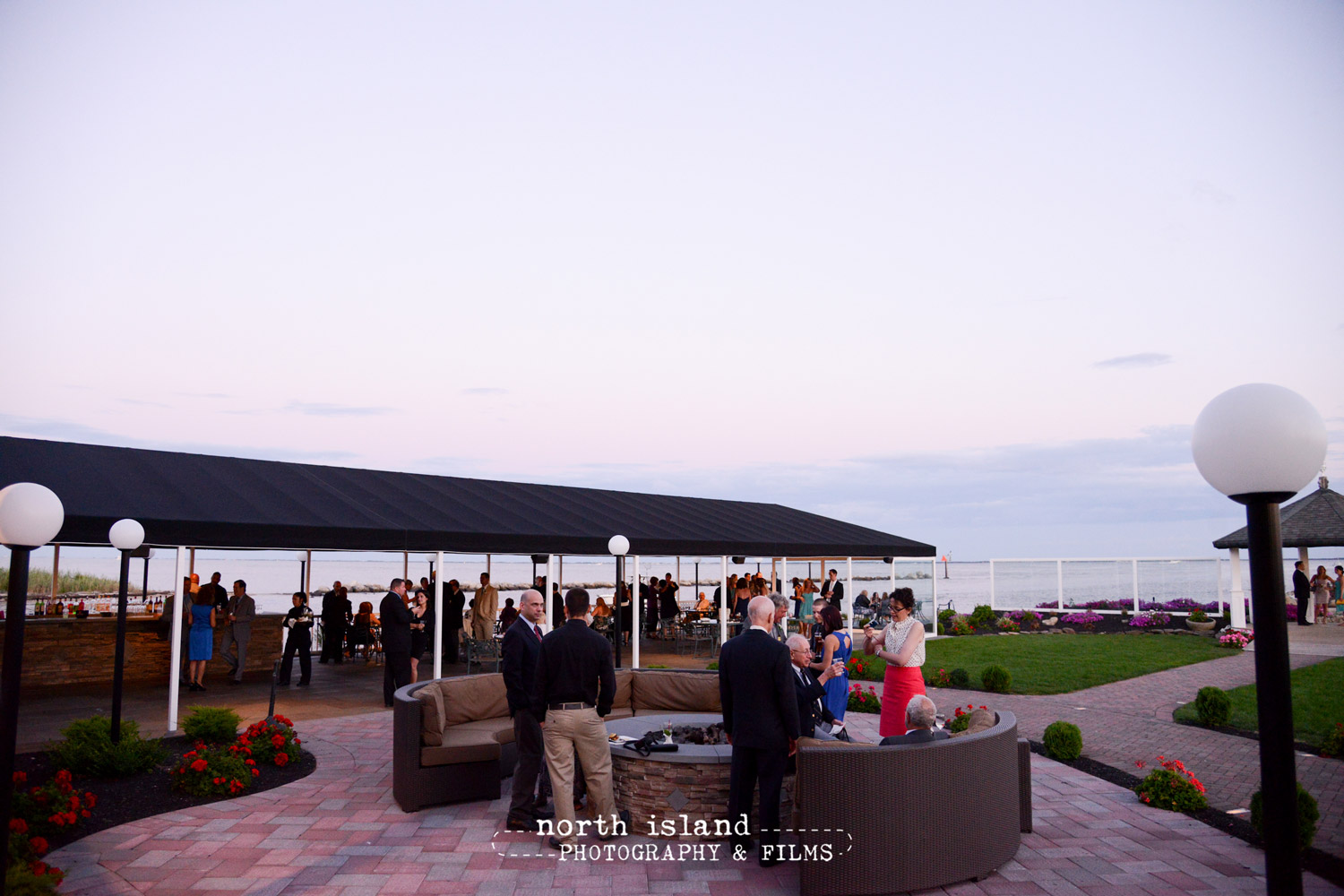 Photo: Beachfront Patio Wedding