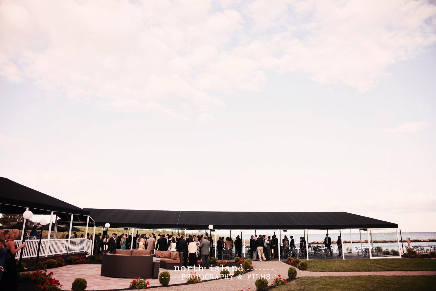 Photo: Beachfront Patio Wedding